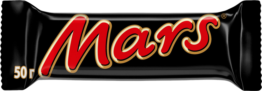 Батончик шоколадный MARS с нугой и карамелью, 50г