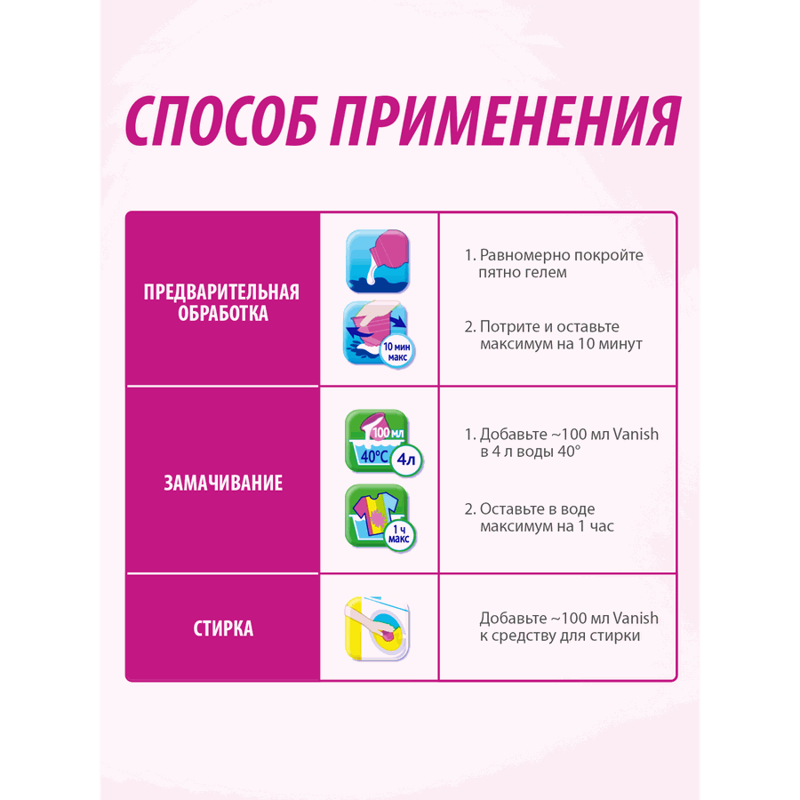 Пятновыводитель порошковый для тканей VANISH Oxi Action, 1кг, превью