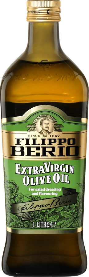 Масло оливковое FILIPPO BERIO Extra Virgin нерафинированное, 1л