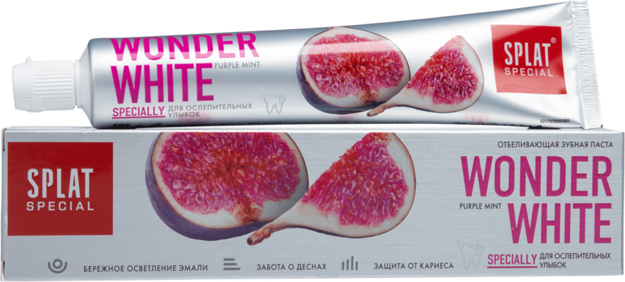Зубная паста SPLAT Special Wonder white, 75мл, предпросмотр
