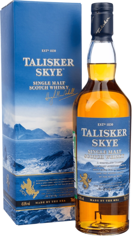 Виски TALISKER Skye Шотландский солодовый, 45,8%, п/у, 0.7л