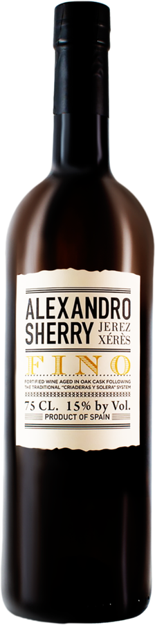 Вино крепленое ликерное марочное ALEXANDRO Fino, 0.75л