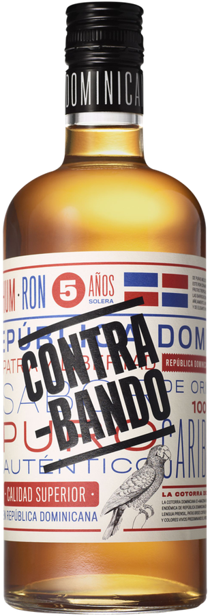 Ром CONTRABANDO 5 лет 40%, 0.7л