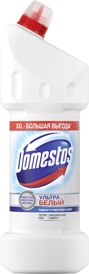 Средство для чистки унитаза DOMESTOS Ультра белый, 1.5л