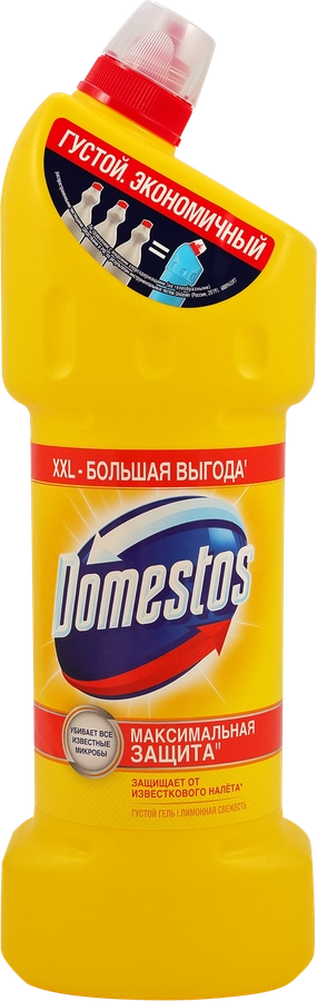 Средство для чистки DOMESTOS Лимонная свежесть, 1.5л