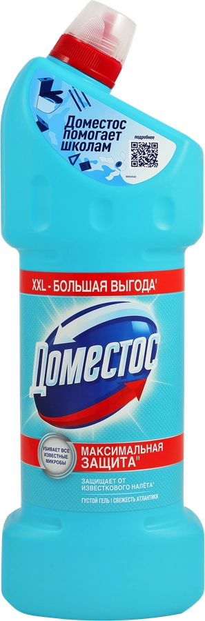 Средство для чистки DOMESTOS Свежесть Атлантики, 1.5л