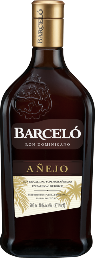 Ром BARCELO Anejo выдержанный 37,5–40%, 0.7л