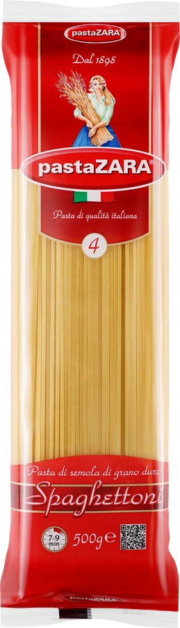 Макароны PASTA ZARA Спагетти, 500г