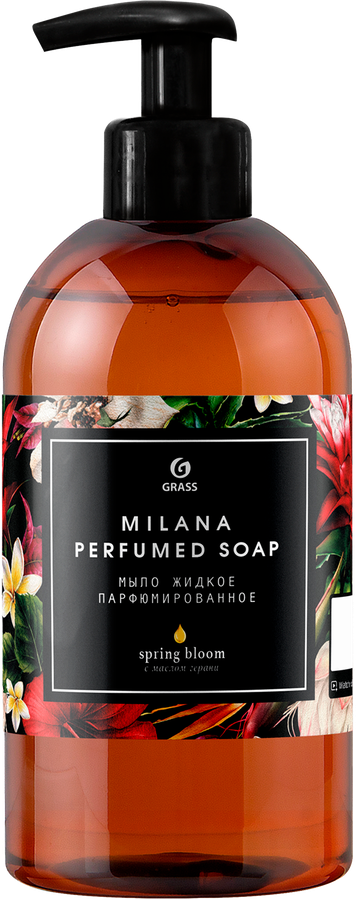 Жидкое мыло GRASS Milana Spring bloom парфюмированное, 300мл