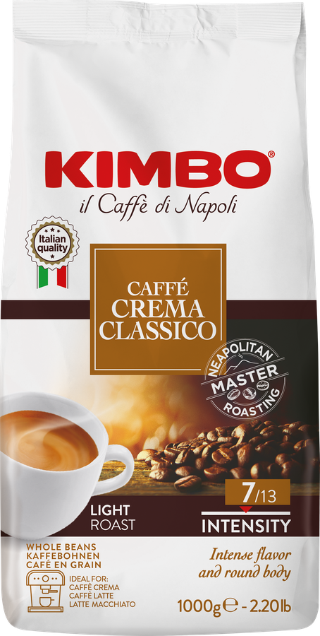 Кофе зерновой KIMBO Dolce Crema натуральный, 1кг