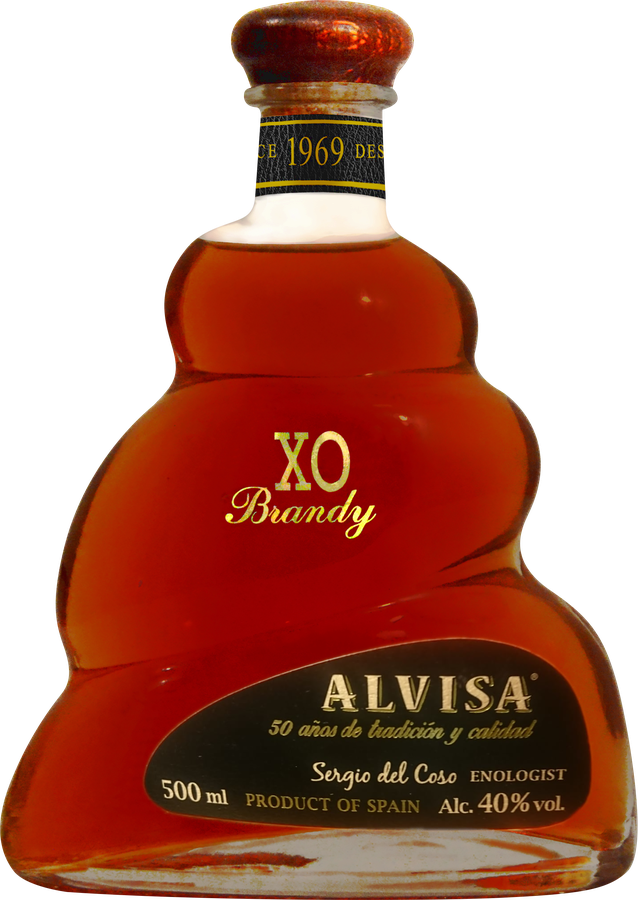 Бренди ALVISA XO 40%, 0.5л