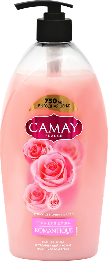 Гель для душа CAMAY Romantique, 750мл