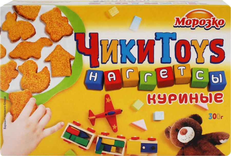 Наггетсы куриные МОРОЗКО ЧикиToys, 300г