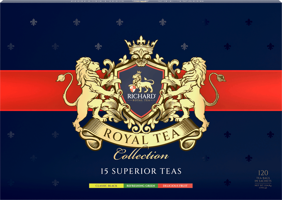Набор чайный RICHARD Royal Tea Collection Ассорти, 120пак