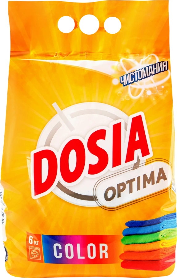 Стиральный порошок DOSIA Optima Color, 6кг