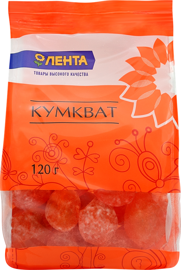 Цукаты ЛЕНТА Кумкват, 120г