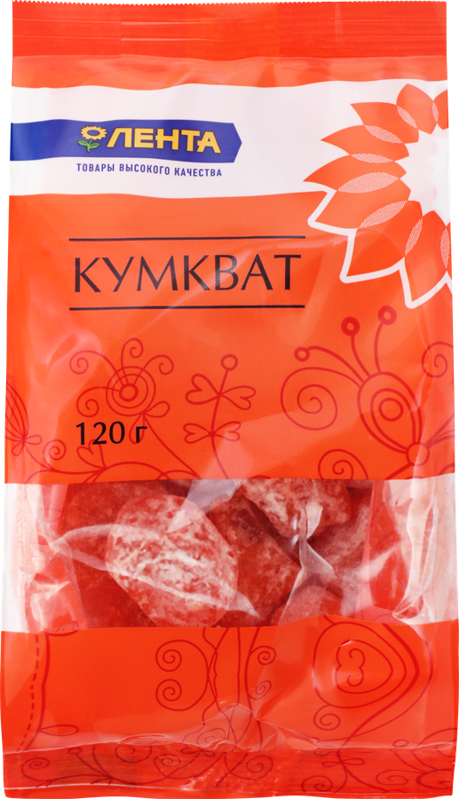Цукаты ЛЕНТА Кумкват, 120г