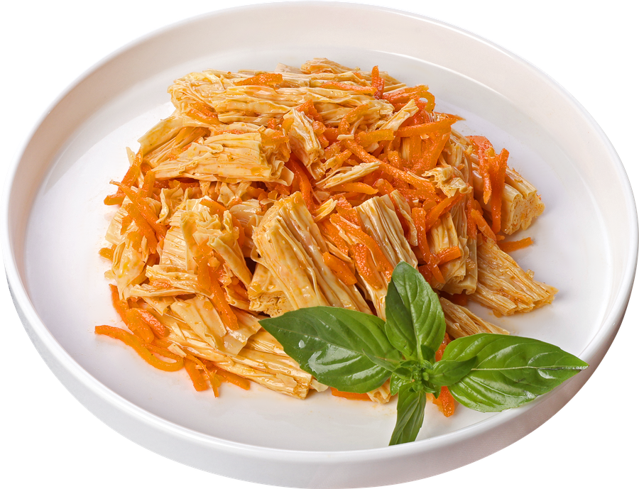 Салат ЛЕНТА FRESH из спаржи с морковью, 200г