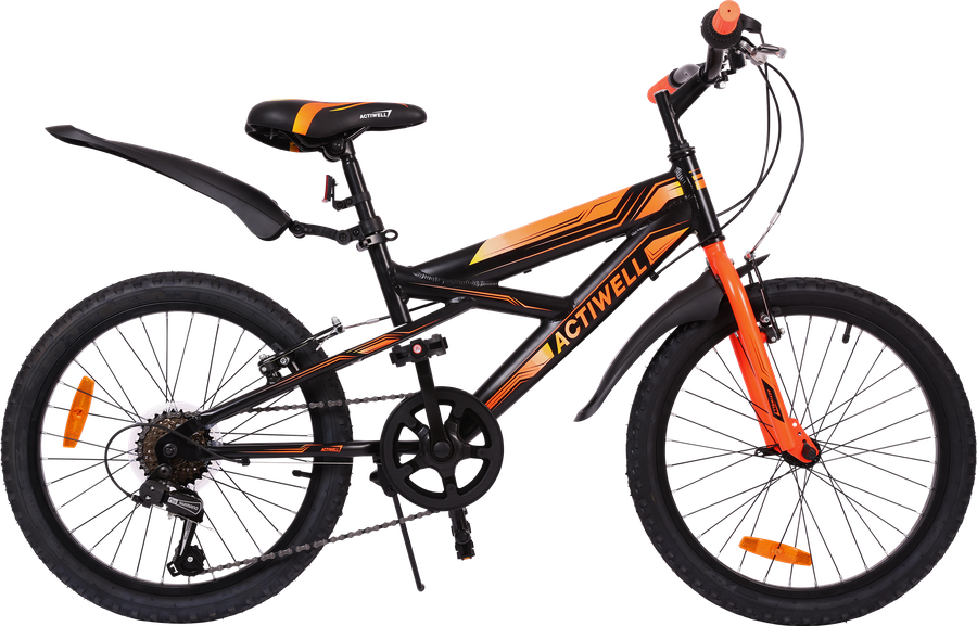 Велосипед горный ACTIWELL Junior 20" 6 скоростей, в ассортименте, Арт.  JUN20ST-U