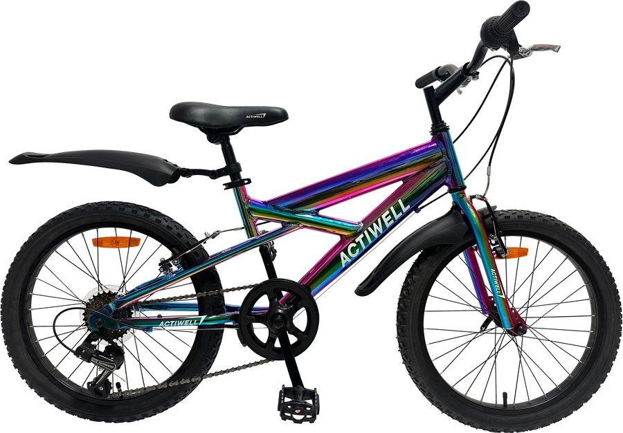 Велосипед горный ACTIWELL Junior 20" 6 скоростей, в ассортименте, Арт.  JUN20ST-U