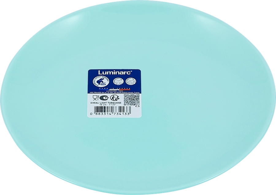 Тарелка десертная LUMINARC Diwali Light Turquoise 19см Арт. P2613