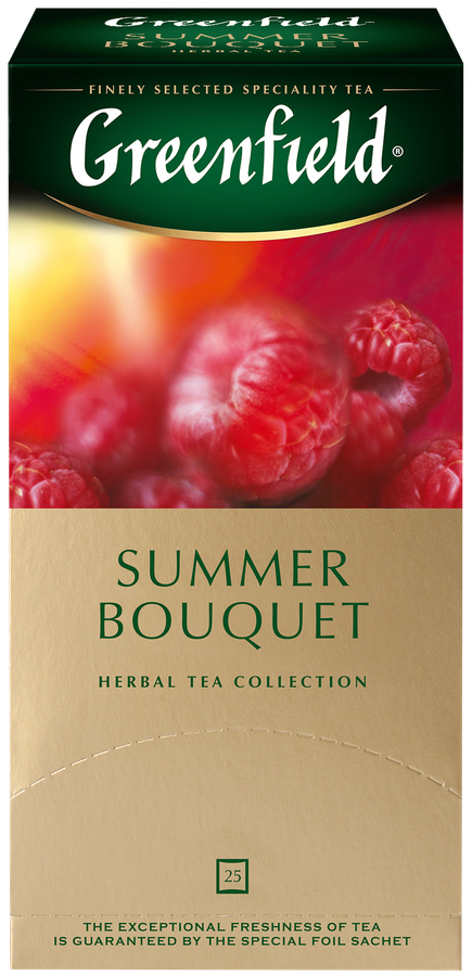 Чай травяной GREENFIELD Summer Bouquet, 25пак