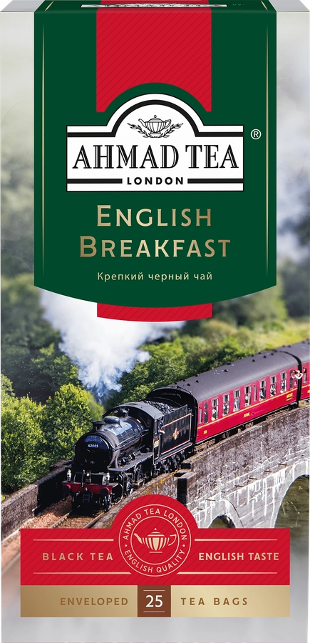 Чай черный AHMAD TEA English Breakfast, 25пак