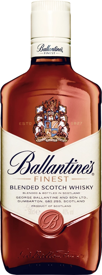 Виски BALLANTINE'S Finest Шотландский купажированный, 40%, 0.5л