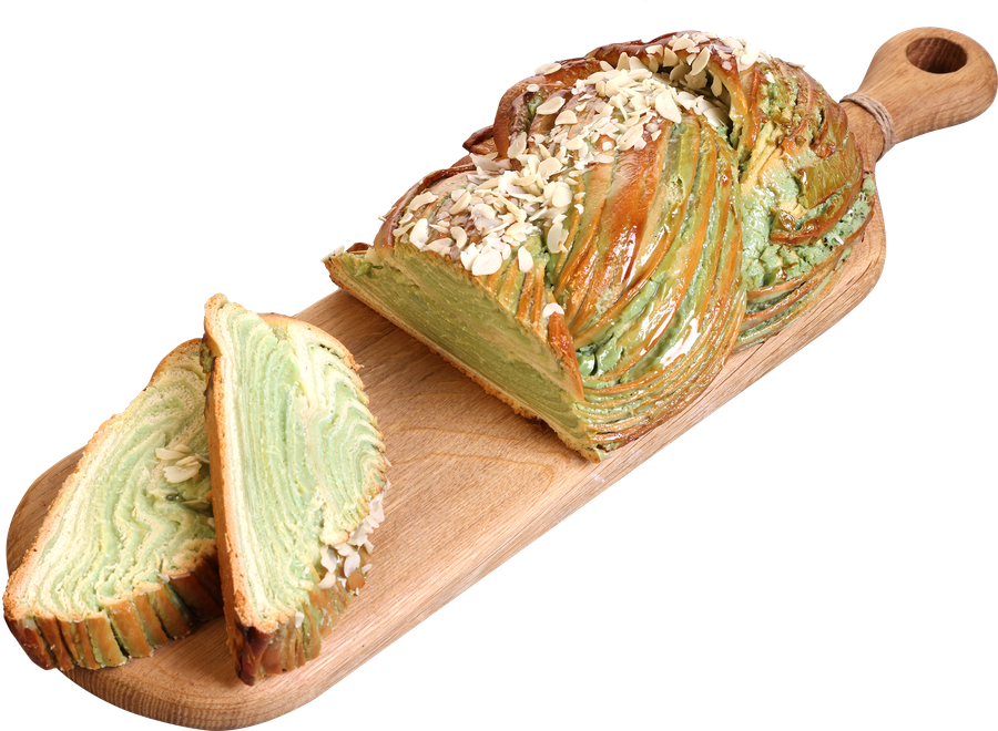 Коса сдобная ЛЕНТА FRESH с начинкой фисташка, весовая