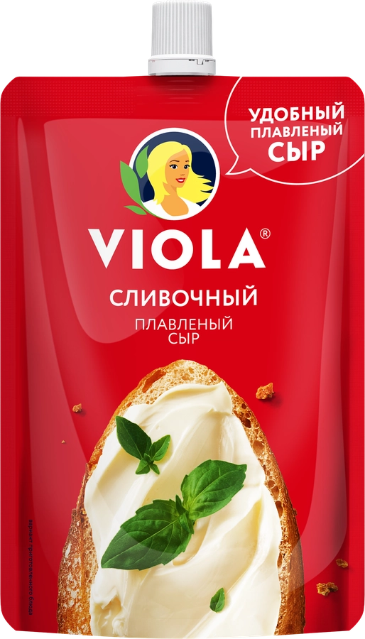 Сыр плавленый VIOLA Сливочный 45%, без змж, 180г