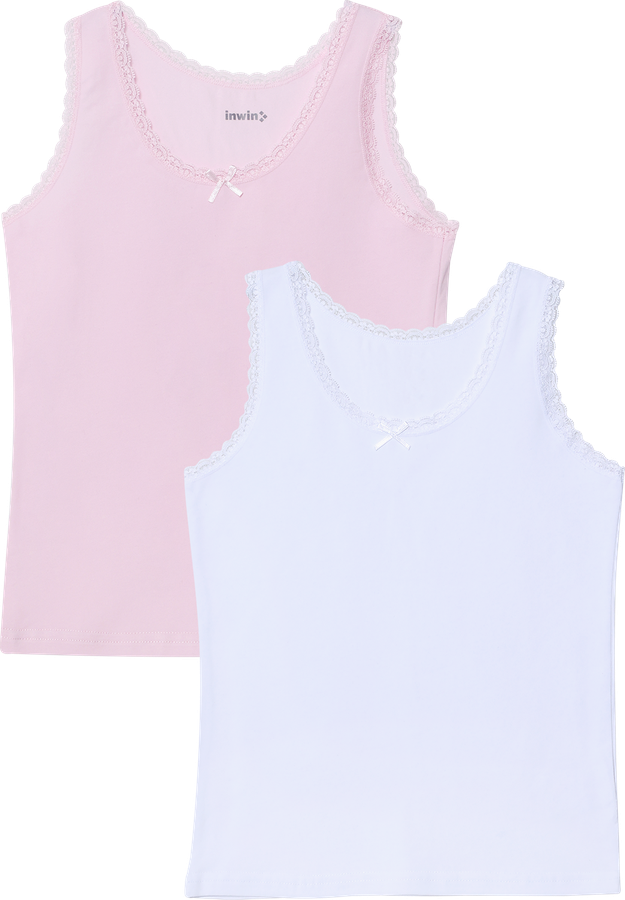 Майка для девочки INWIN р. 98–140, light pink, Арт. LUK020