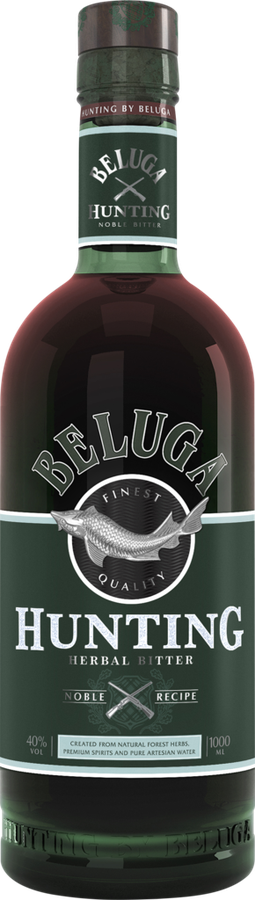 Ликер BELUGA Hunting Травяной десертный 40%, 1л