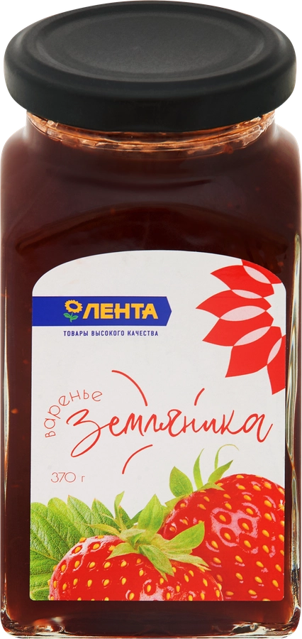 Варенье ЛЕНТА Земляника, 370г