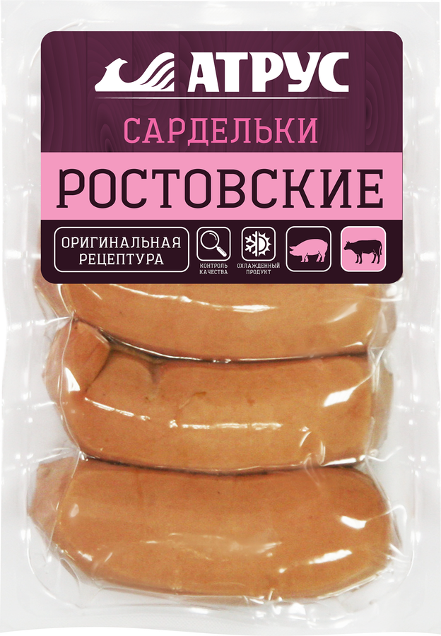 СарделькиАТРУСРостовские,категорияБ,400г