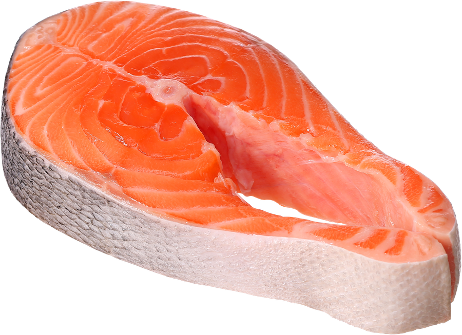 Кижуч ЛЕНТА FRESH стейк (из замороженного сырья), весовой