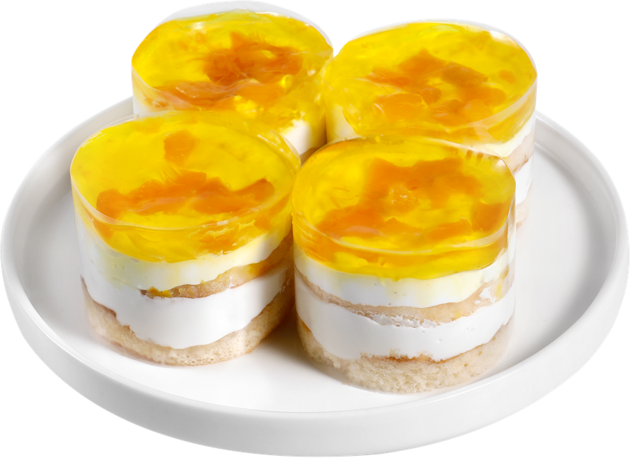 Пирожное ЛЕНТА FRESH Йогурт с персиком, 85г
