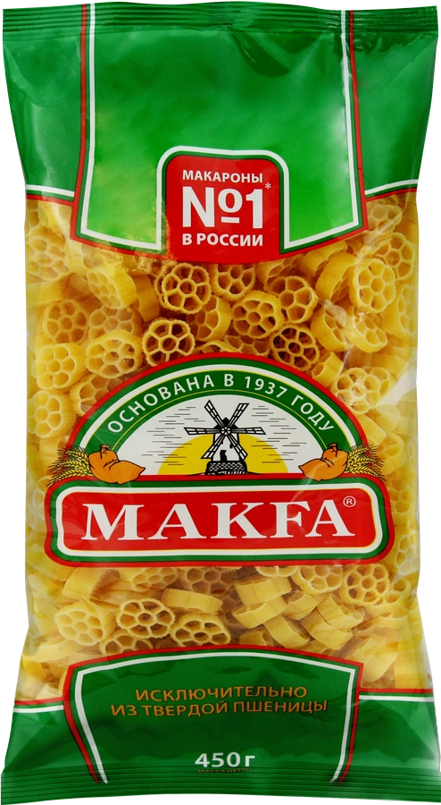 Макароны MAKFA Цветочки, 450гр