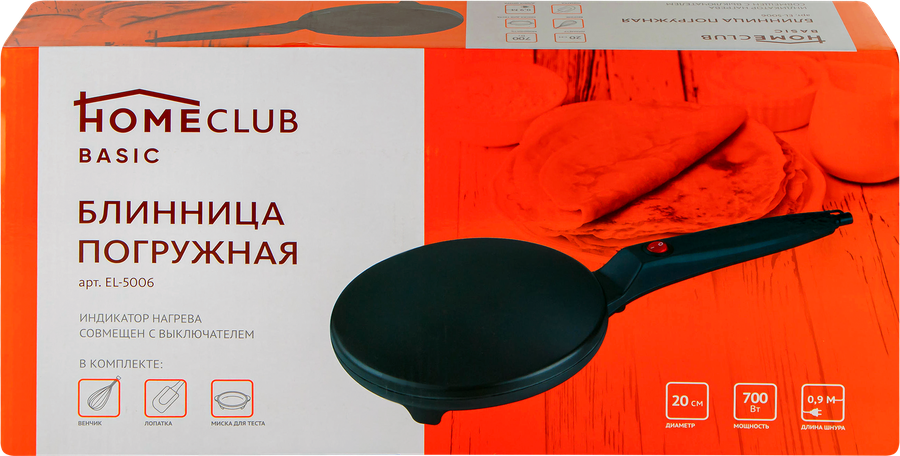 Блинница HOMECLUB погружная, Арт. TX-20P