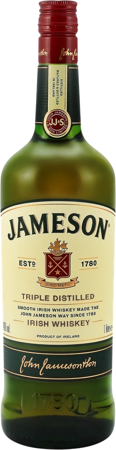 Виски JAMESON Ирландский купажированный 40%, 1л