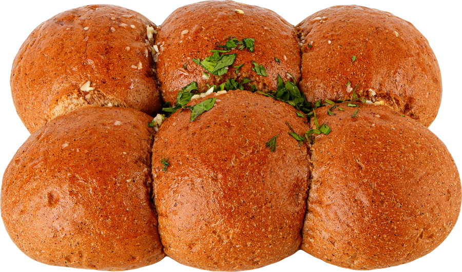 Пампушка ржаная ЛЕНТА FRESH с чесноком и зеленью, 280г