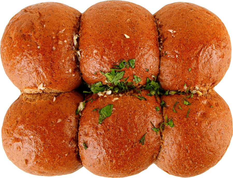 Пампушка ржаная ЛЕНТА FRESH с чесноком и зеленью, 280г