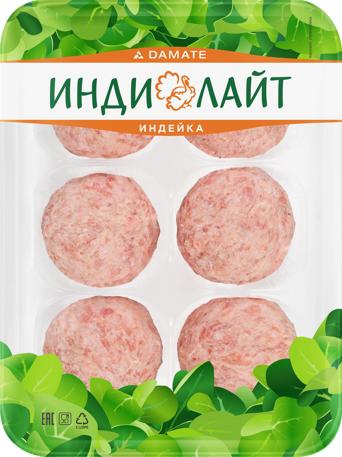 Тефтели из индейки ИНДИЛАЙТ, 330г