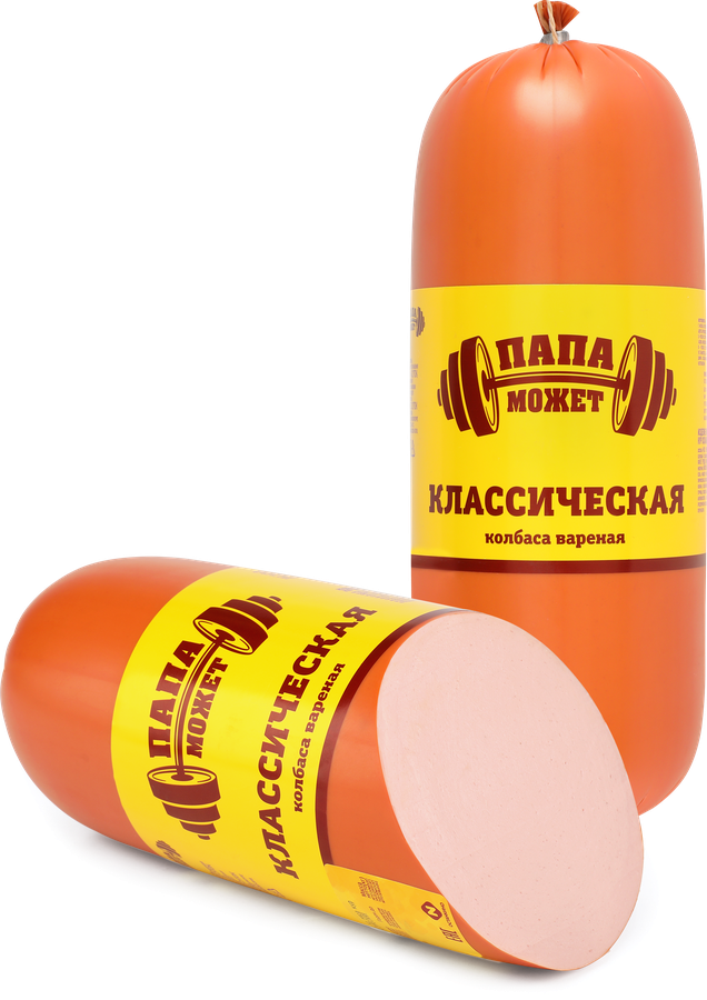 Колбаса вареная ПАПА МОЖЕТ Классическая, весовая