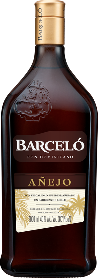 Ром BARCELO Anejo выдержанный 37,5–40%, 1л