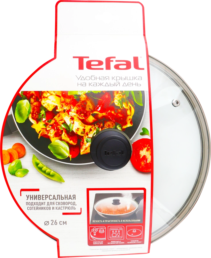 Крышка TEFAL Cocoon 24см стекло Арт. 4197724