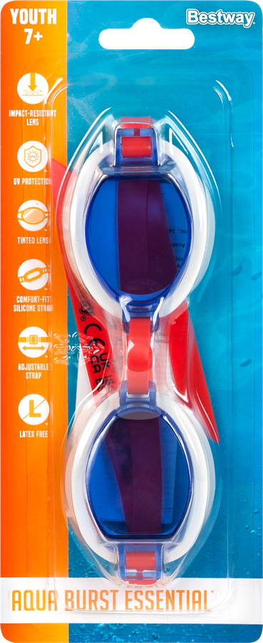 Очки для плавания подростковые BESTWAY Ocean Wave, Арт. 21048