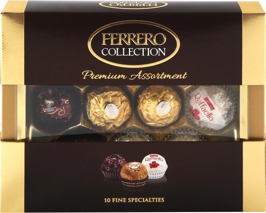 Конфеты FERRERO ROCHER Collection T10, 109,3г