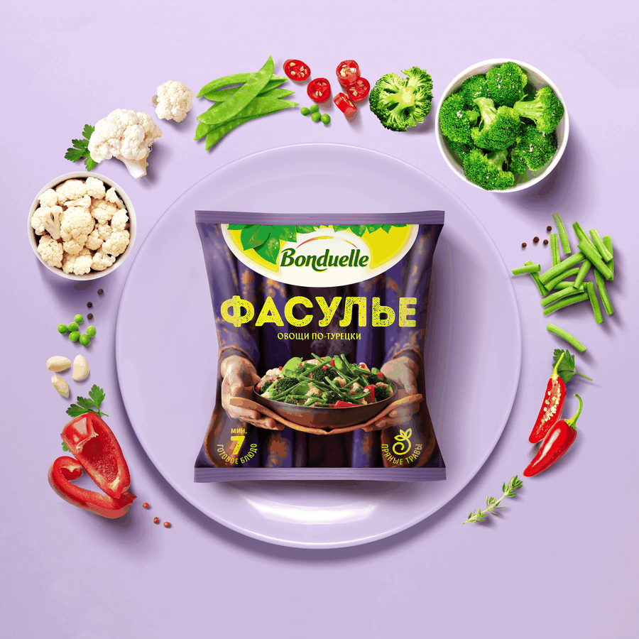 Смесь овощная BONDUELLE Фасулье, 400г, предпросмотр