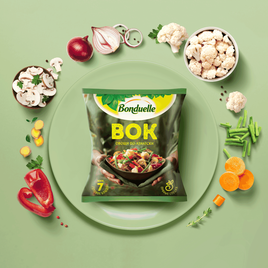 Смесь овощная BONDUELLE Вок по-азиатски, 400г, превью