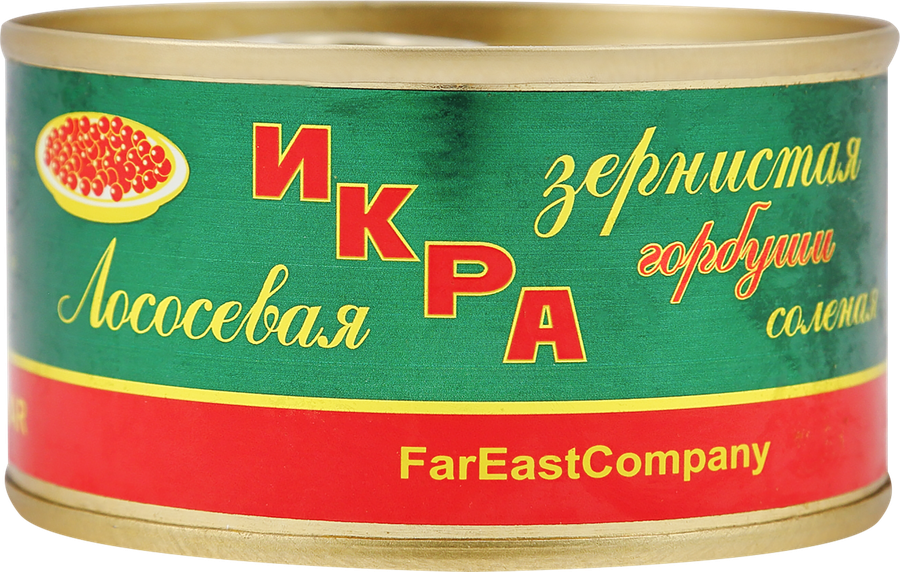 Икра лососевая КАМЧАТСКОЕ МОРЕ зернистая, ГОСТ, 140г